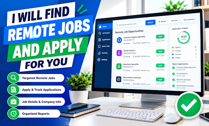 find remote jobs and apply to targeted work