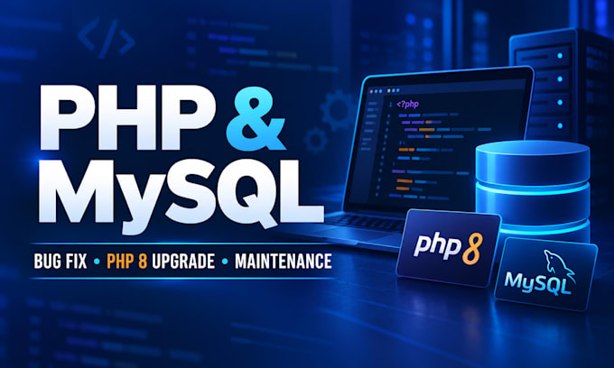upgrade legacy PHP mysql apps to PHP 8 and fix errors