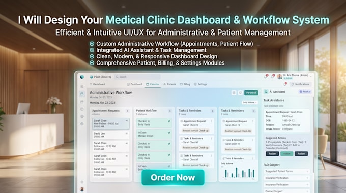 build ai healthcare appointment patient management react android applications