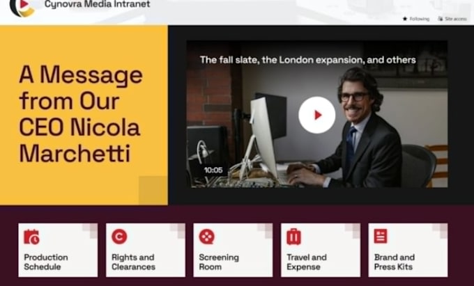 build intranet website , extranet website and sharepoint website