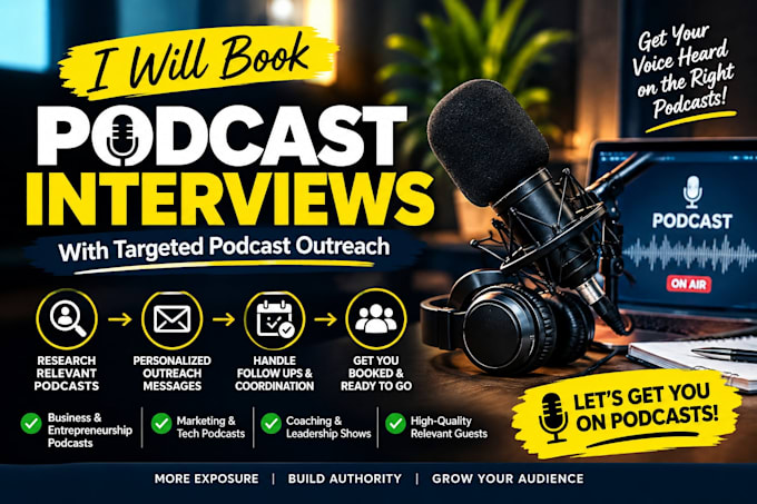 book podcast interviews with targeted podcast outreach