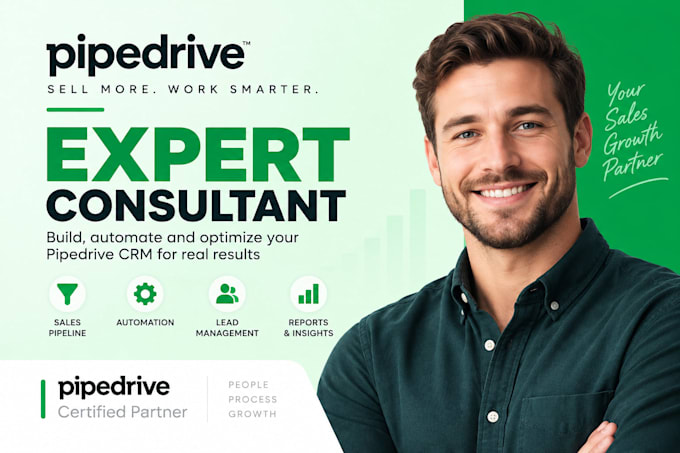 be your pipdedrive crm automation expert