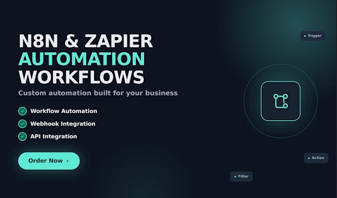 build automation with n8n or zapier