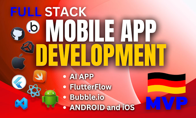 build mobile app development app developer flutter react native ai app creation