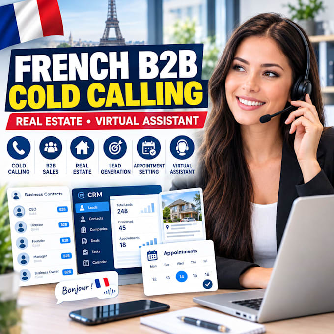 french cold calling b2b cold calling virtual assistant real estate cold calling