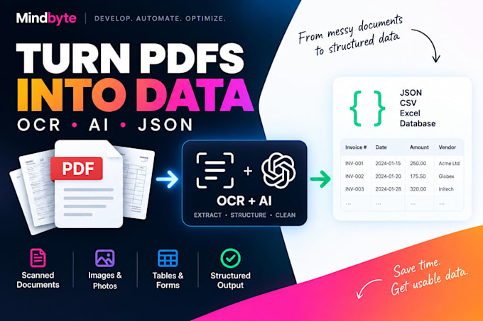 extract structured data from pdfs with ocr and ai