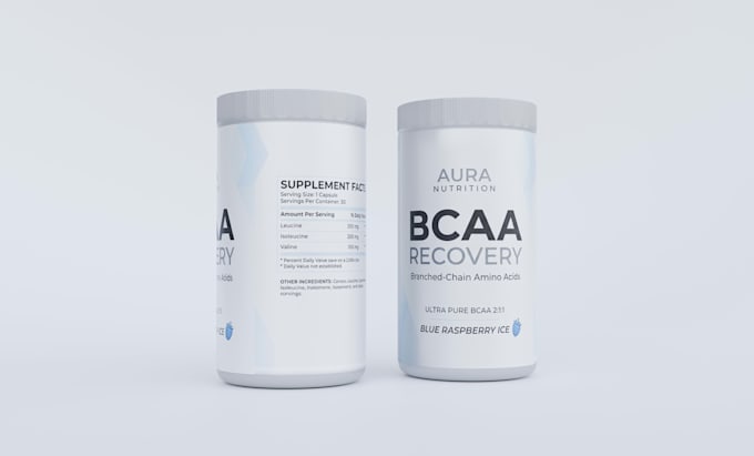 design professional jar label and bottle packaging with 3d mockups
