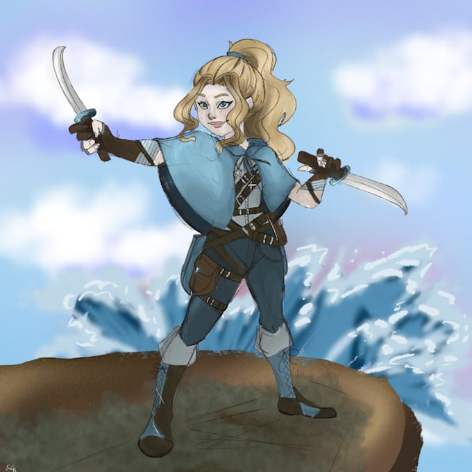 be happy to take on character designs