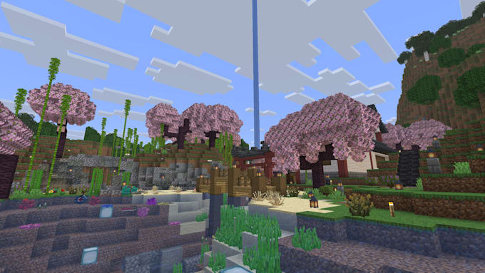 build minecraft java builds and parkour map