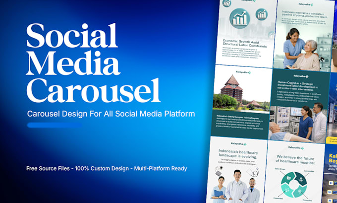 design custom social media carousels and slides