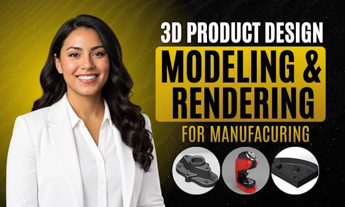 do 3d cad product design, cad modeling for manufacturing prototyping