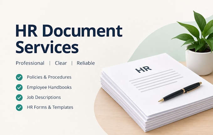 create professional hr documents policies and templates