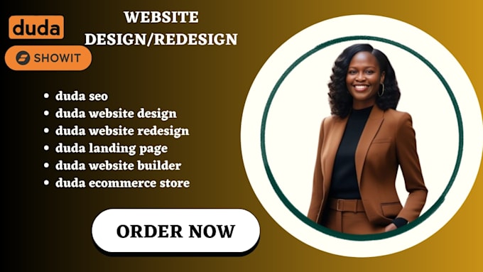 build and design a duda website using duda website builder