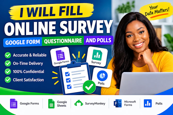 fill online survey, google form, questionnnaire and polls