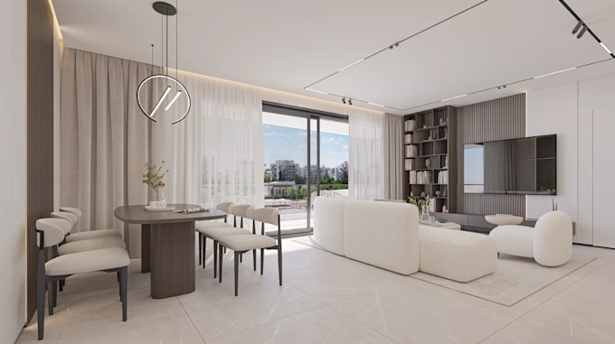 replan residential interior,internal layout render for modern apartment,3d villa