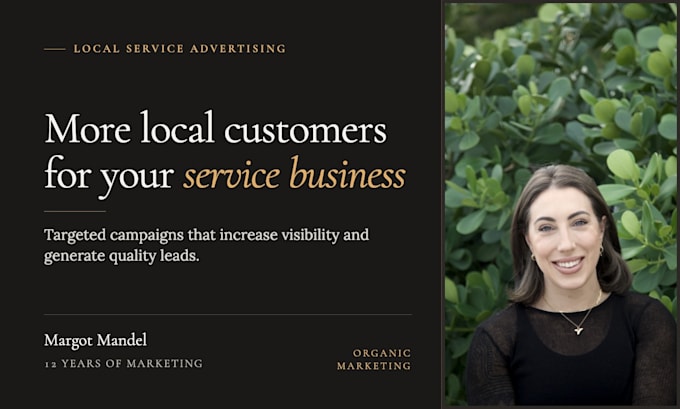 advertise your local service business