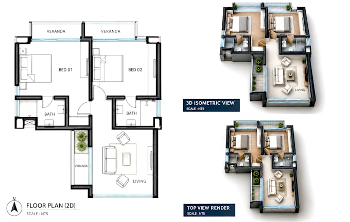 convert PDF, sketch, image to autocad 2d floor plan drawing