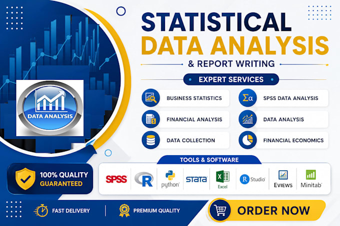 data analysis, data cleaning, business statistics, spss analysis, stata, eviews
