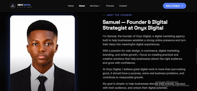 design a website for your business