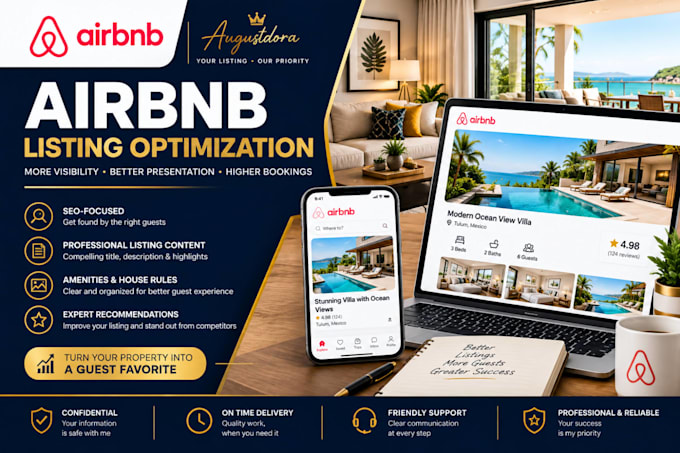 optimize your airbnb listing for visibility and bookings
