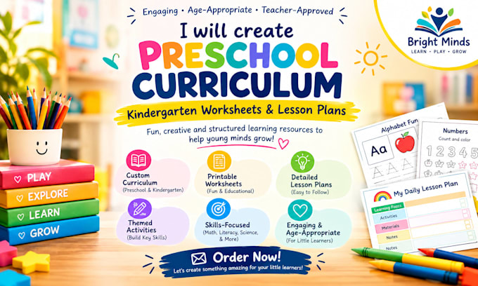 create preschool curriculum kindergarten worksheets and lesson plans