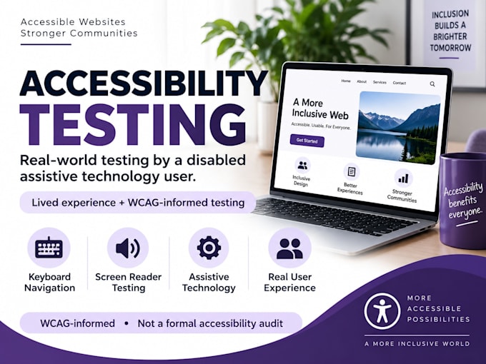 testyour website as a disabled assistive tech user