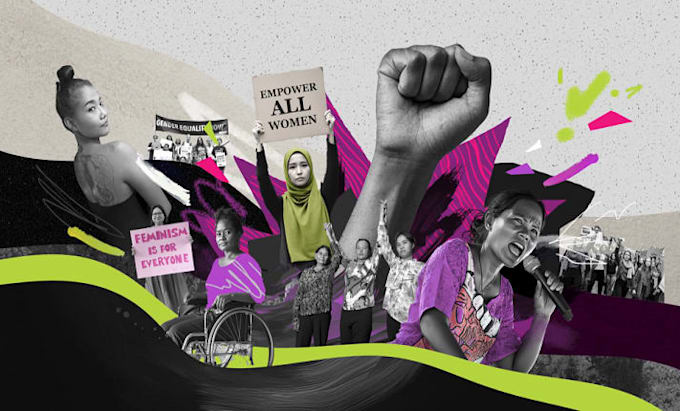 create collage animation or motion graphics for documentary and music videos