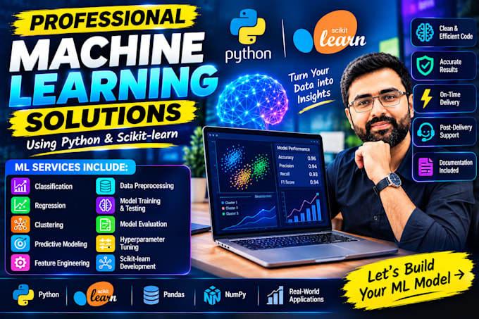 build custom machine learning models using python and scikit learn