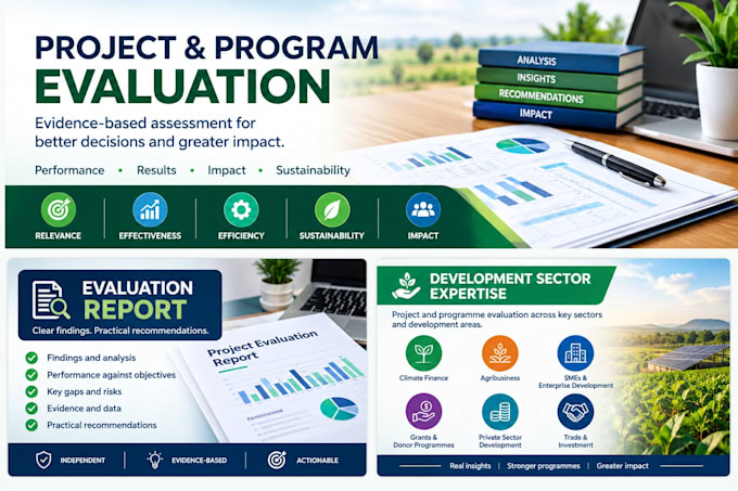 evaluate projects, manage projects