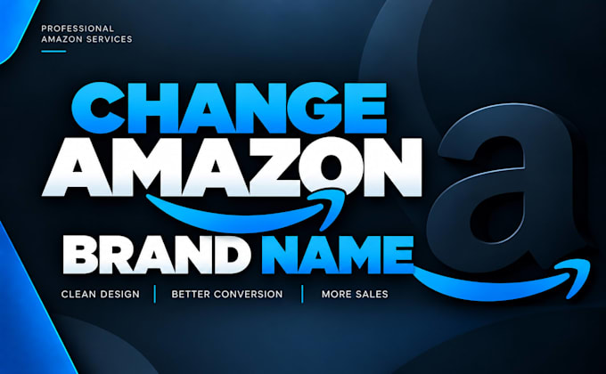 change or create amazon brand name and listing attributes