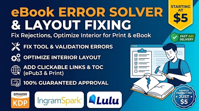 do ebook formatting for kdp ingramspark
