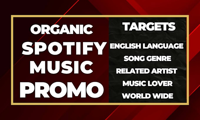do spotify music promotion through targeted digital marketing
