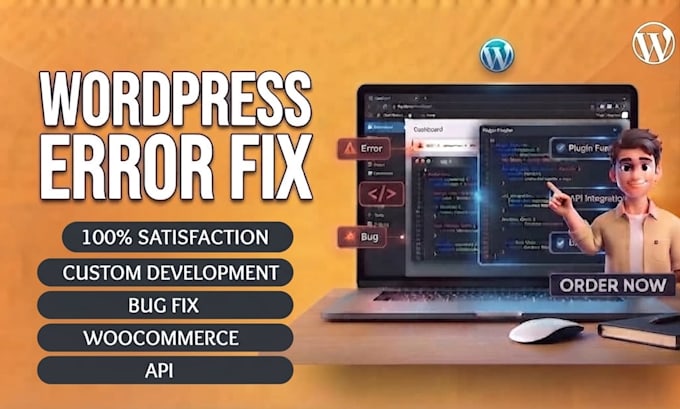fix wordpress error, bug, or build custom wordpress plugin