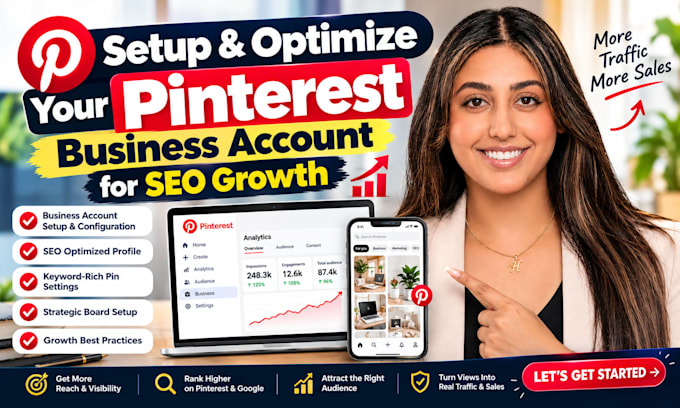 setup and optimize your pinterest business account for SEO growth