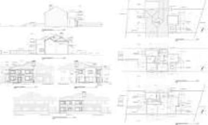 create house extension and loft conversion drawings UK