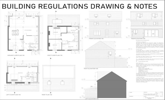 create detailed UK construction and technical drawings
