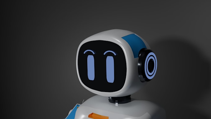 create a custom 3d hard surface model for games and animation
