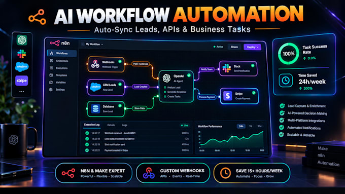 automate lead sync and workflows with n8n and API