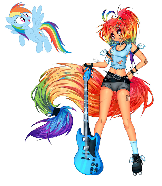 cute moe styled artwork, affordable