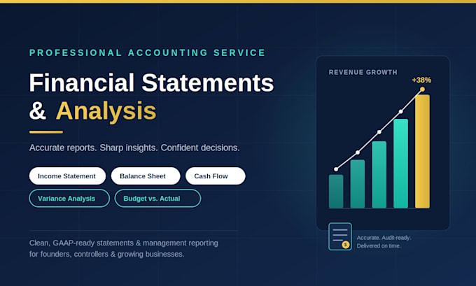 do professional financial analysis and reporting