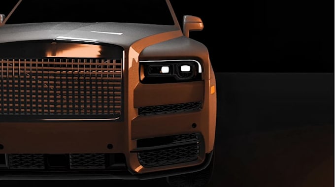 create realistic 3d car animation