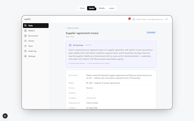 build a custom internal saas web application