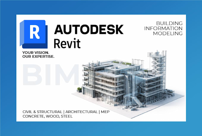 create revit bim 3d models with building drawing sheets