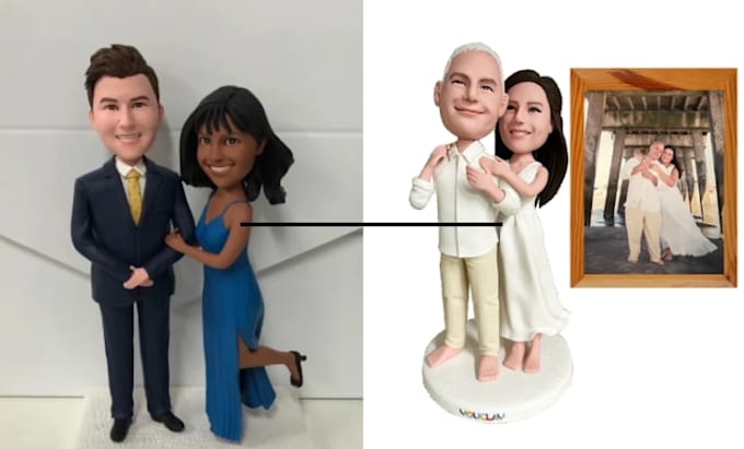 custom 3d bobblehead model 3dfunko pop printable figure character model stl file
