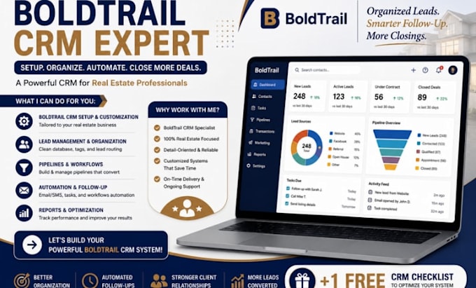 setup boldtrail crm workflow boldtrail website smart plan boldtrail landing page