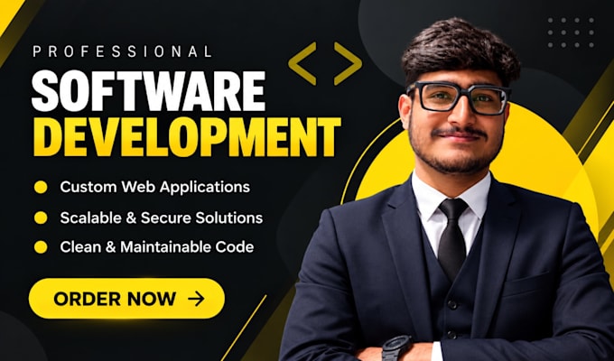 build web based software for businesses startups and online services