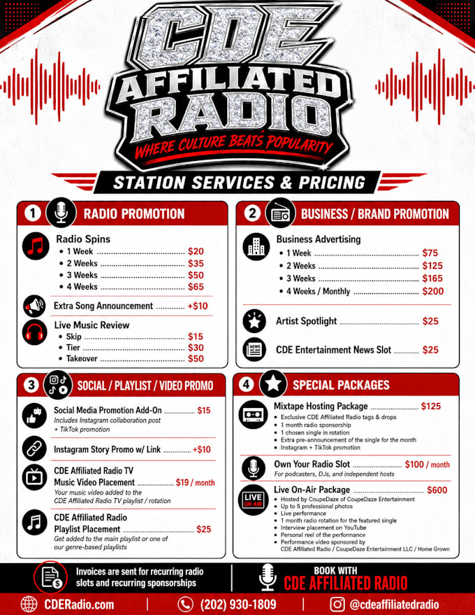 promote your music on radio