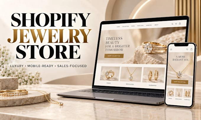 build a luxury shopify jewelry store for your brand
