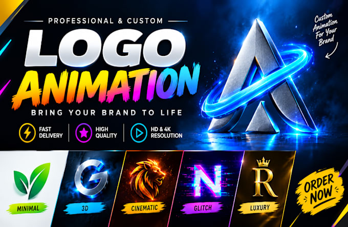create a custom logo animation and reveal