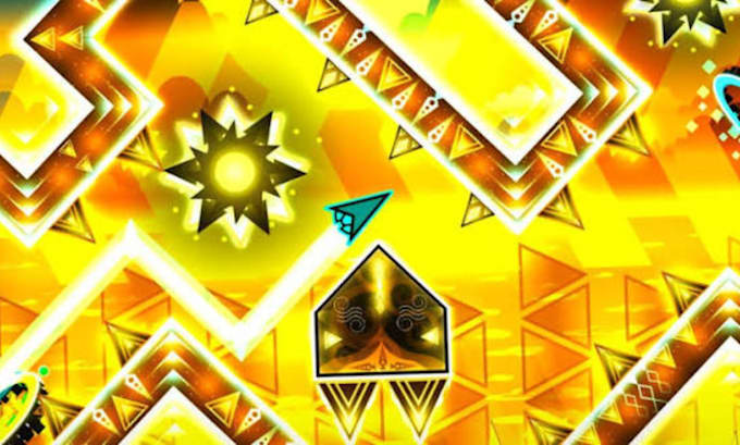 do geometry dash decoration and endscreen for your level